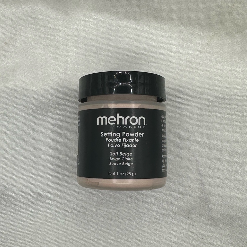 Mehron Makeup Setting Powder - Soft Beige